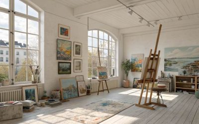 Peinture paysage japonais