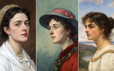 Portraits femme en peinture